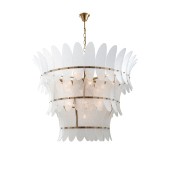 Люстра iLamp Gramercy 15602-19 ANB+CL