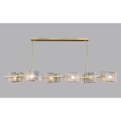 Люстра iLamp Dallas 2078-6L BR Люстра iLamp Dallas 2078-6L BR