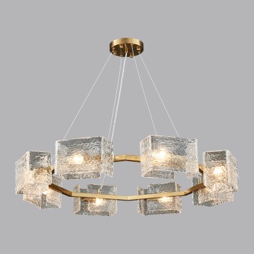 Люстра iLamp Dallas 2078-D890 BR