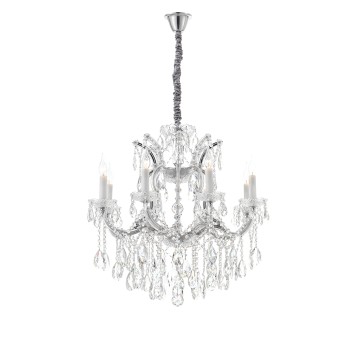 Люстра iLamp Diamond 6071-8 CR+CL