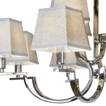 Люстра iLamp Hilton 6943-8+4 CR-2