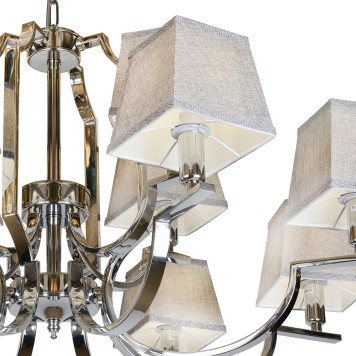 Люстра iLamp Hilton 6943-8+4 CR-3