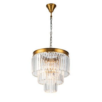 Люстра iLamp Triumph 7383/6P BRASS-1