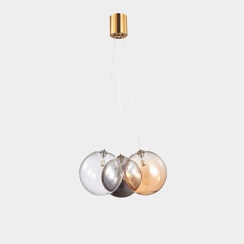 Люстра iLamp Drop 8110P/3 BR-MLT