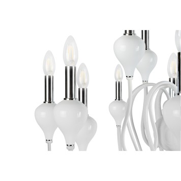 Люстра iLamp Lady 88003-10+5 WH-1