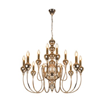 Люстра iLamp Lady 88003-8+4 GD