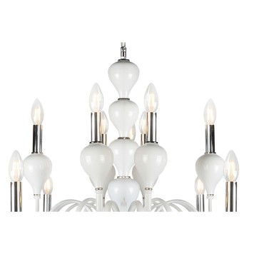 Люстра iLamp Lady 88003-8+4 WH-1