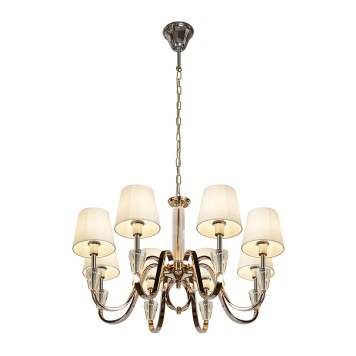 Люстра iLamp Alesti P2424-8 Nickel-1