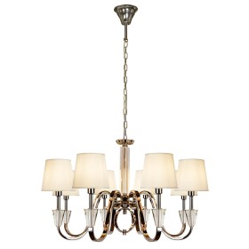 Люстра iLamp Alesti P2424-8 Nickel