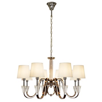 Люстра iLamp Alesti P2424-8 Nickel