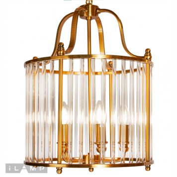 Люстра iLamp Qeens P2437-5 Bronze-2
