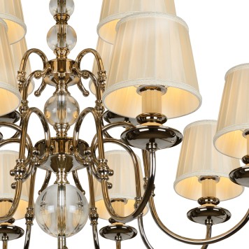 Люстра iLamp Armonia P2510-8+4 nic-3