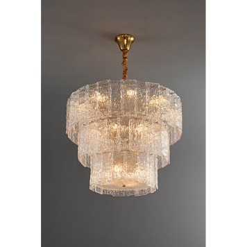 Люстра iLamp Manhattan P6315-D800 BR-3