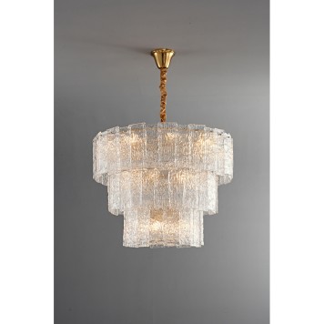 Люстра iLamp Manhattan P6315-D800 BR-6