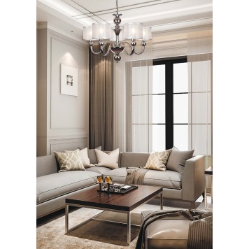 Люстра iLamp Spring RM1690/5CR-4