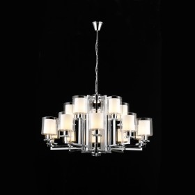 Люстра iLamp King RM6201-10+5 CR+CL