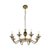 Люстра iLamp Flo YT2049-8 GD+COG Люстра iLamp Flo YT2049-8 GD+COG