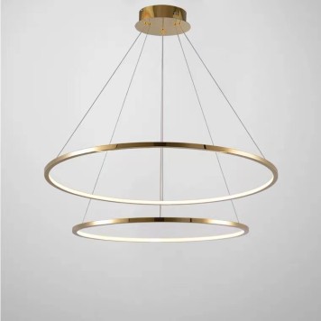 Люстра iLedex Axis 10112P/2-39W-3000K (6/4) BR