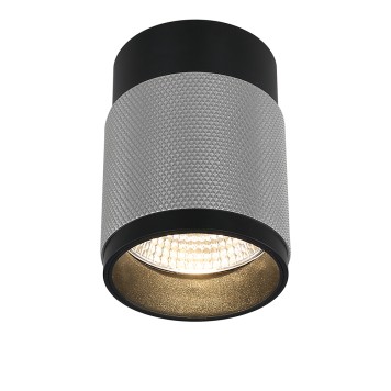 Светильник точечный iLedex Delta 1955-10W-3000K-36 BK+SL