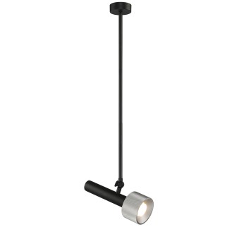 Люстра iLedex Delta 2361-1 BK+SL