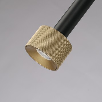 Люстра iLedex Delta 2362-1 BK+BR-4