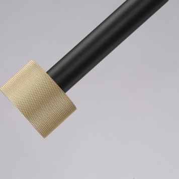 Люстра iLedex Delta 2362-1 BK+BR-5