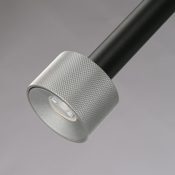 Люстра iLedex Delta 2362-1 BK+SL-3