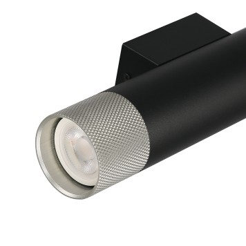 Бра iLedex Delta 2365-2 BK+SL-4