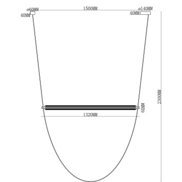 Люстра iLedex Rocks 2413L OR-1