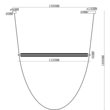 Люстра iLedex Rocks 2413M OR-1