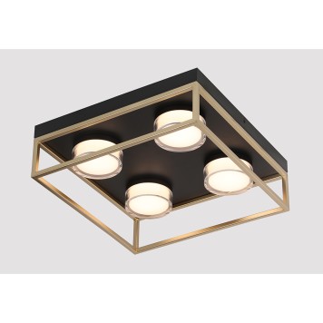 Светильник потолочный iLedex Link 4778-37x37 MBK+SGD