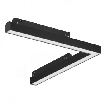 Трековый светильник iLedex VISION48/22 4822-013-L320-16W-110DG-4000K-BK-3