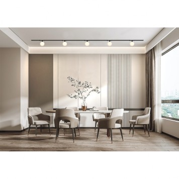 Трековый светильник iLedex VISION48/25 4825-046-D120-6W-340DG-4000K-BK-1