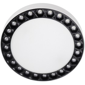 Светильник точечный iLedex Mercury 5552-24W-D165-3/4K-WH+BK