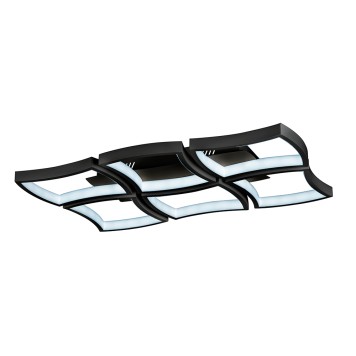 Светильник потолочный iLedex Roomy 8196-6-X-T BK-1