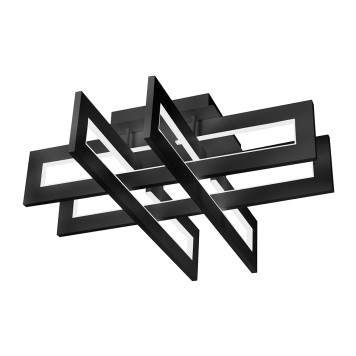 Светильник потолочный iLedex Stalker 9082-600*600-X 96W BK-3