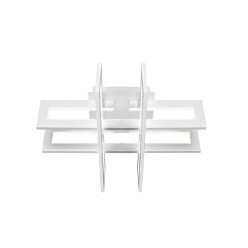 Светильник потолочный iLedex Stalker 9082-600*600-X 96W WH-1