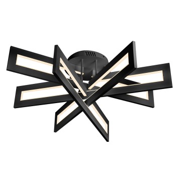 Светильник потолочный iLedex Stalker 9082-R800-X 128W BK-2