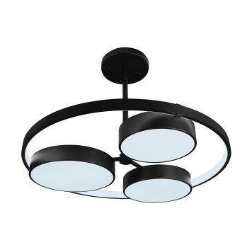 Светильник потолочный iLedex Demure 9123-1070-X-T BK-3