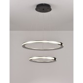 Люстра iLedex Vision 9225-6+4SD GR+BK Люстра iLedex Vision 9225-6+4SD GR+BK