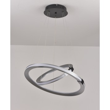 Люстра iLedex Vision 9225-8+5SD GR+BK-3