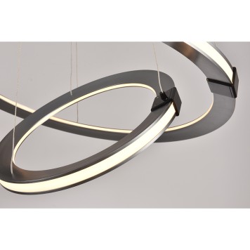 Люстра iLedex Vision 9225-8+5SD GR+BK-5