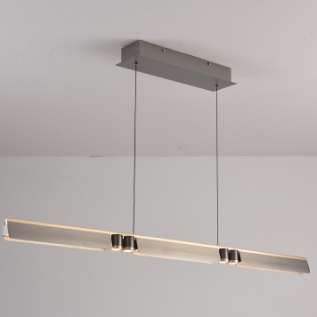 Люстра iLedex Vision 9309D-1200-2 GR+BK-1