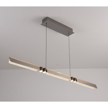 Люстра iLedex Vision 9309D-1200-2 GR+BK-2