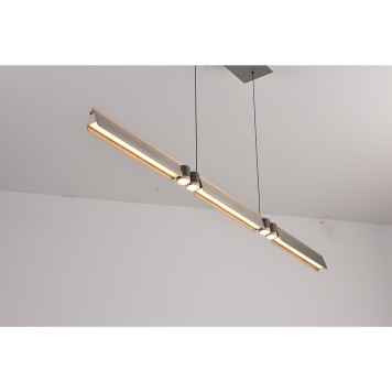 Люстра iLedex Vision 9309D-1200-2 GR+BK-5