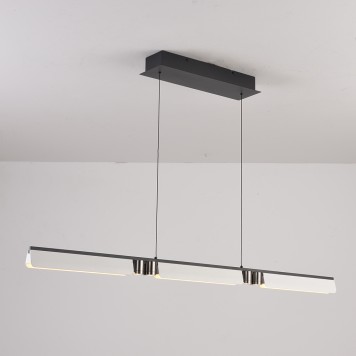 Люстра iLedex Vision 9309D-1200-2 WH+BK-3