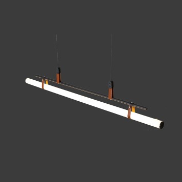 Люстра iLedex Zoom 9498P-32W-3000K BK-BR-WH-4