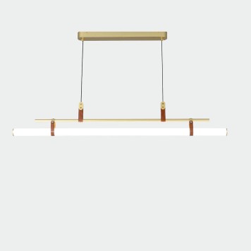 Люстра iLedex Zoom 9498P-46W-3000K GL-BR-WH-2