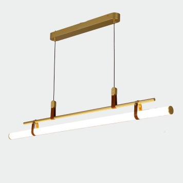 Люстра iLedex Zoom 9498P-46W-3000K GL-BR-WH