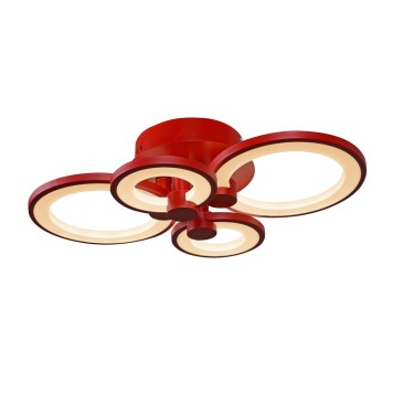 Светильник потолочный iLedex Ring A001/4 Red-1